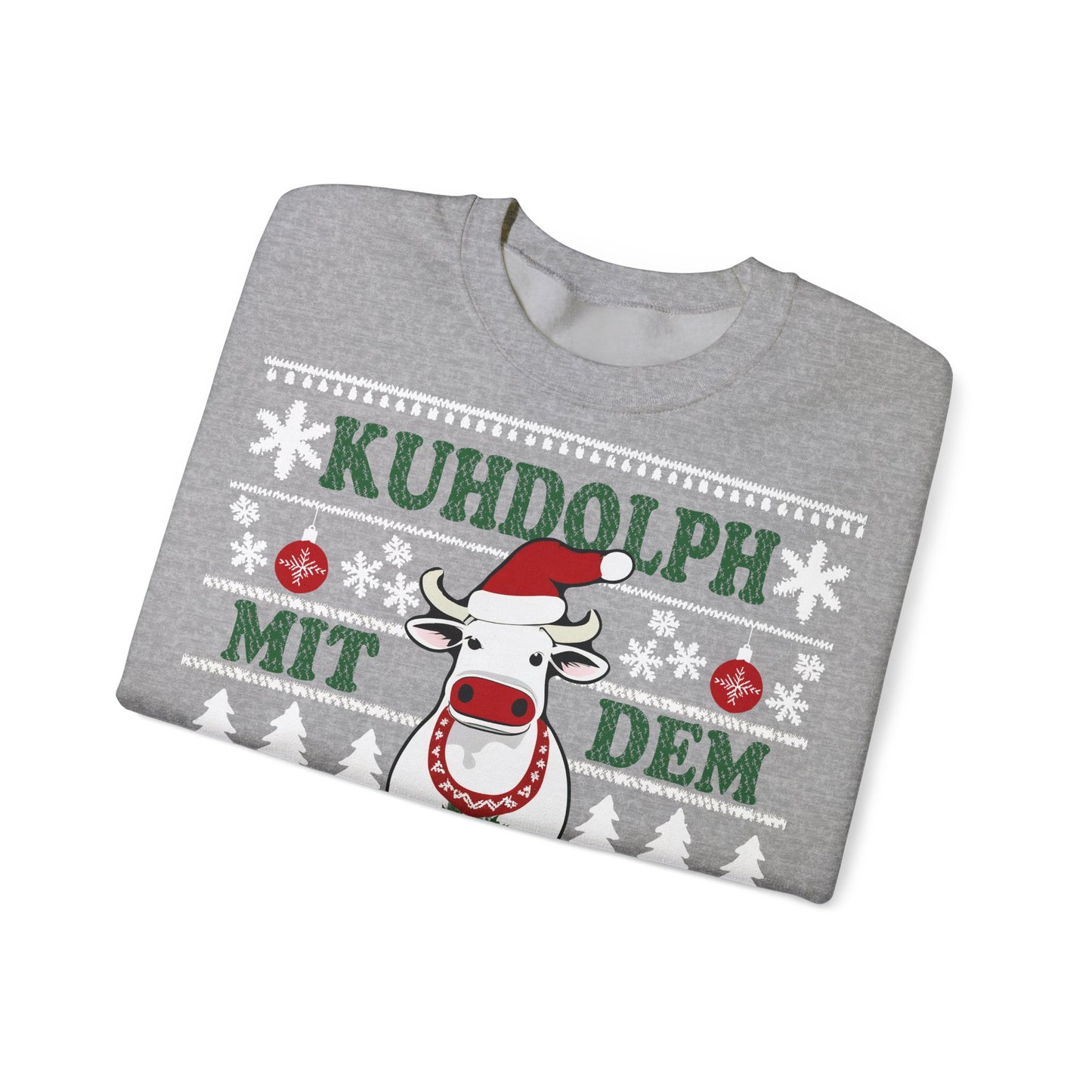 "Kuhdolph" Ugly Christmas Sweater
