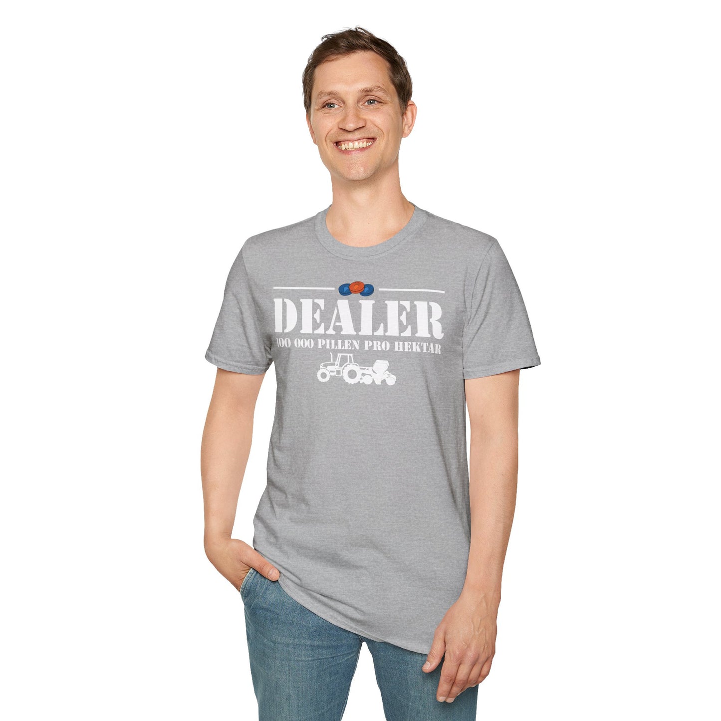 Dealer – 100.000 Pillen pro Hektar T-Shirt
