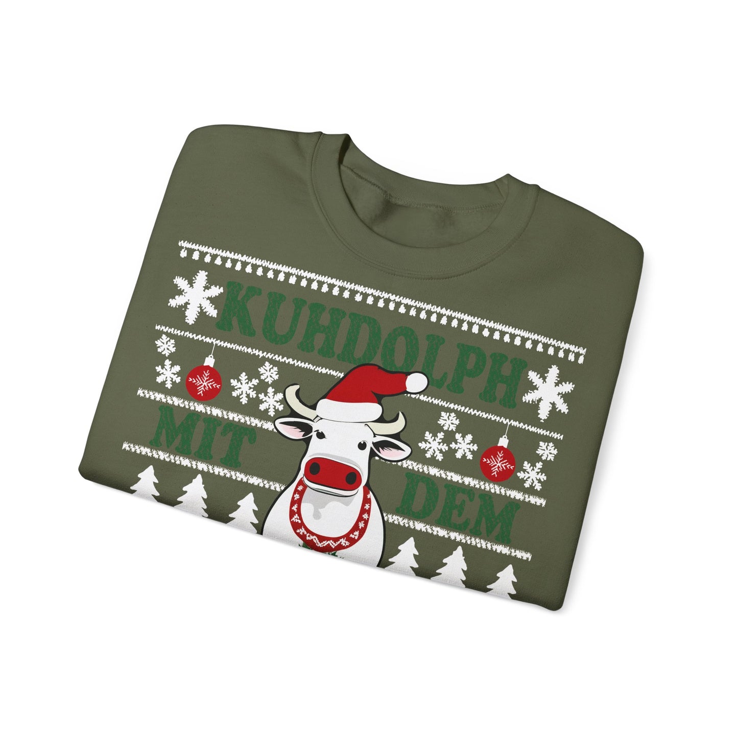 "Kuhdolph" Ugly Christmas Sweater