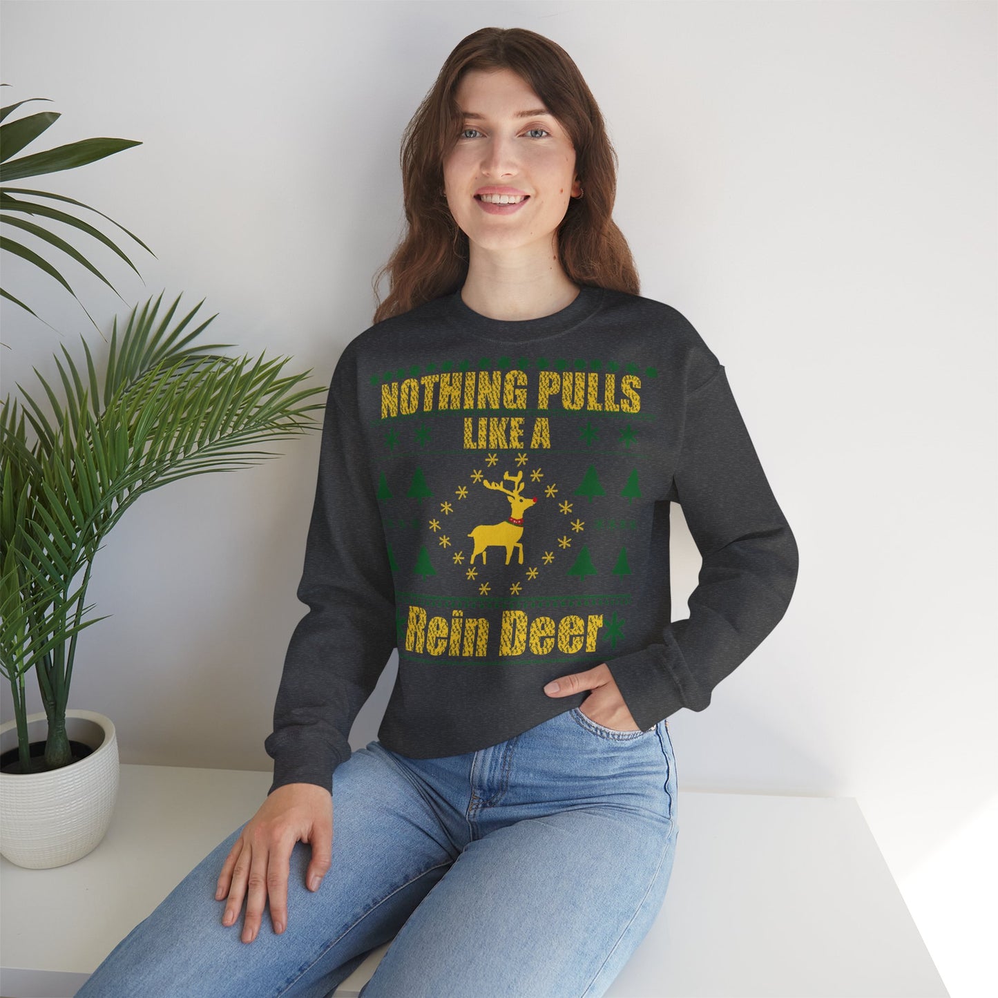 "Rein Deer" Ugly Christmas Sweater