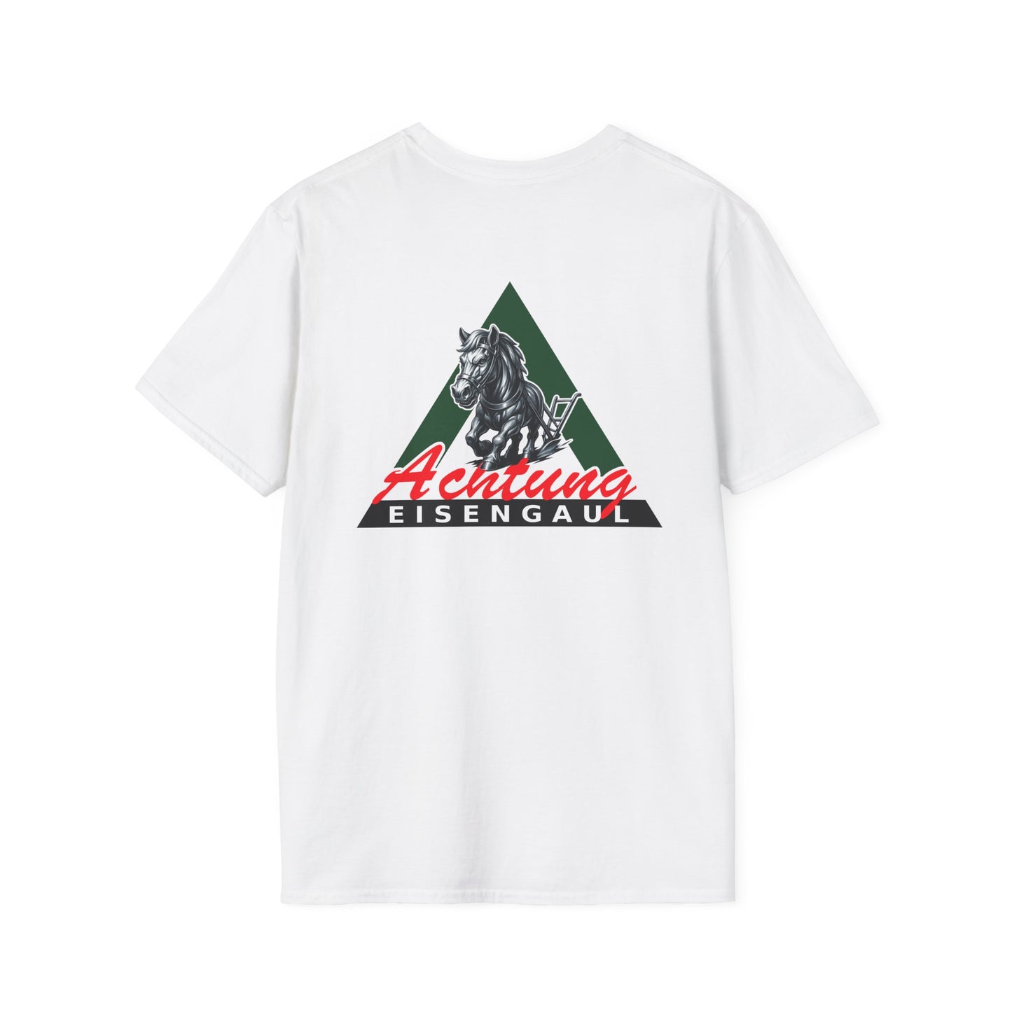 Achtung Eisengaul Backprint T-Shirt