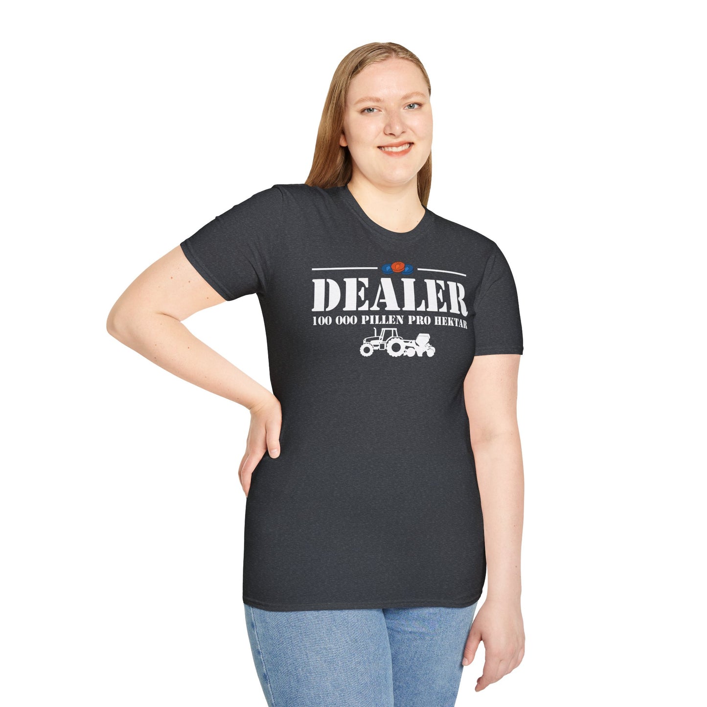 Dealer – 100.000 Pillen pro Hektar T-Shirt