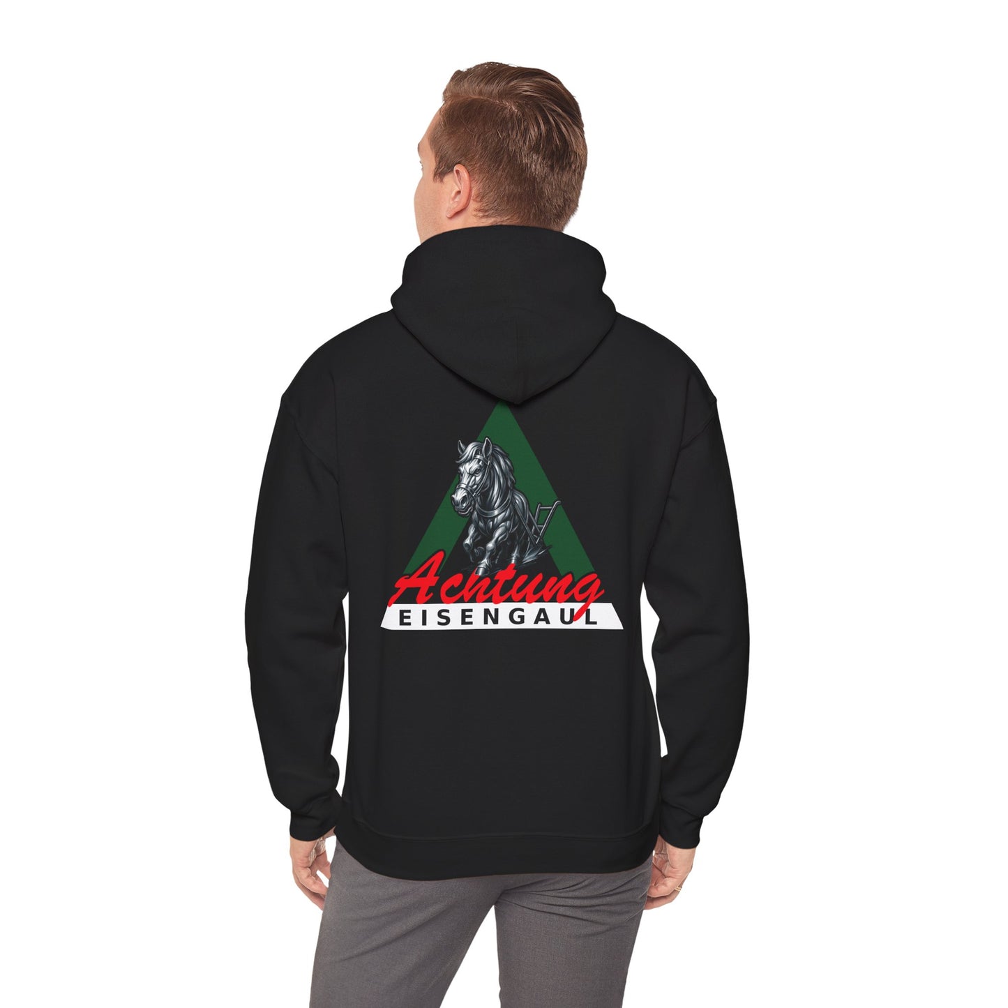 Achtung Eisengaul Hoodie Backprint
