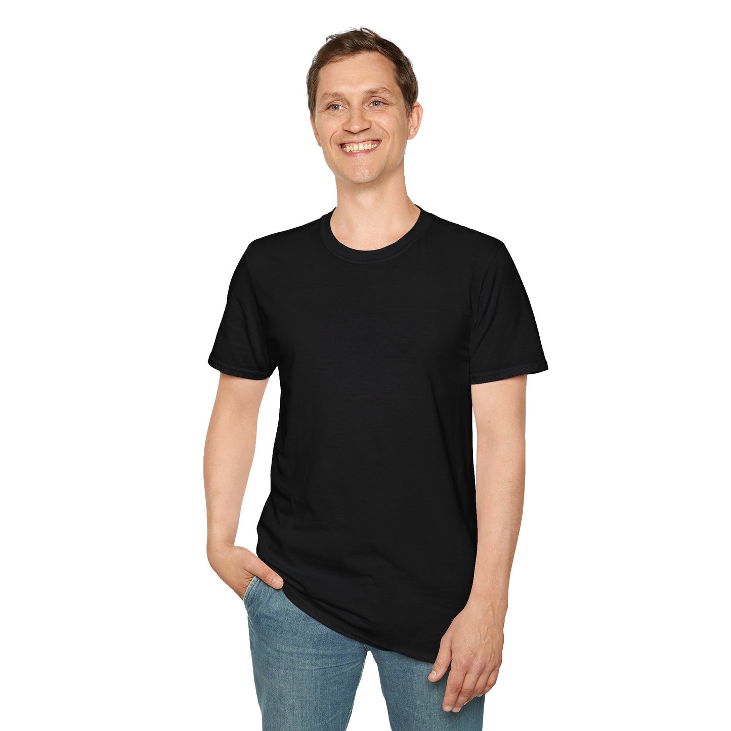 Warnung vor dem Hirsch - Backprint T-Shirt