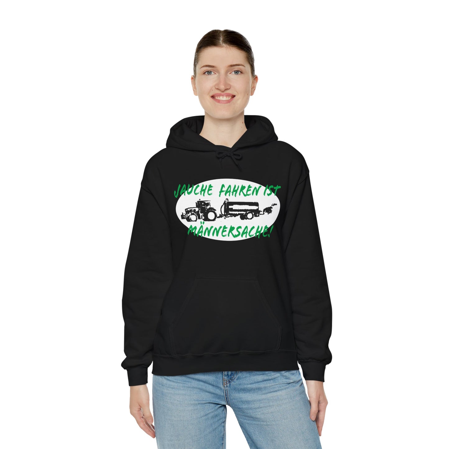 Jauche fahren ist Männersache Hoodie