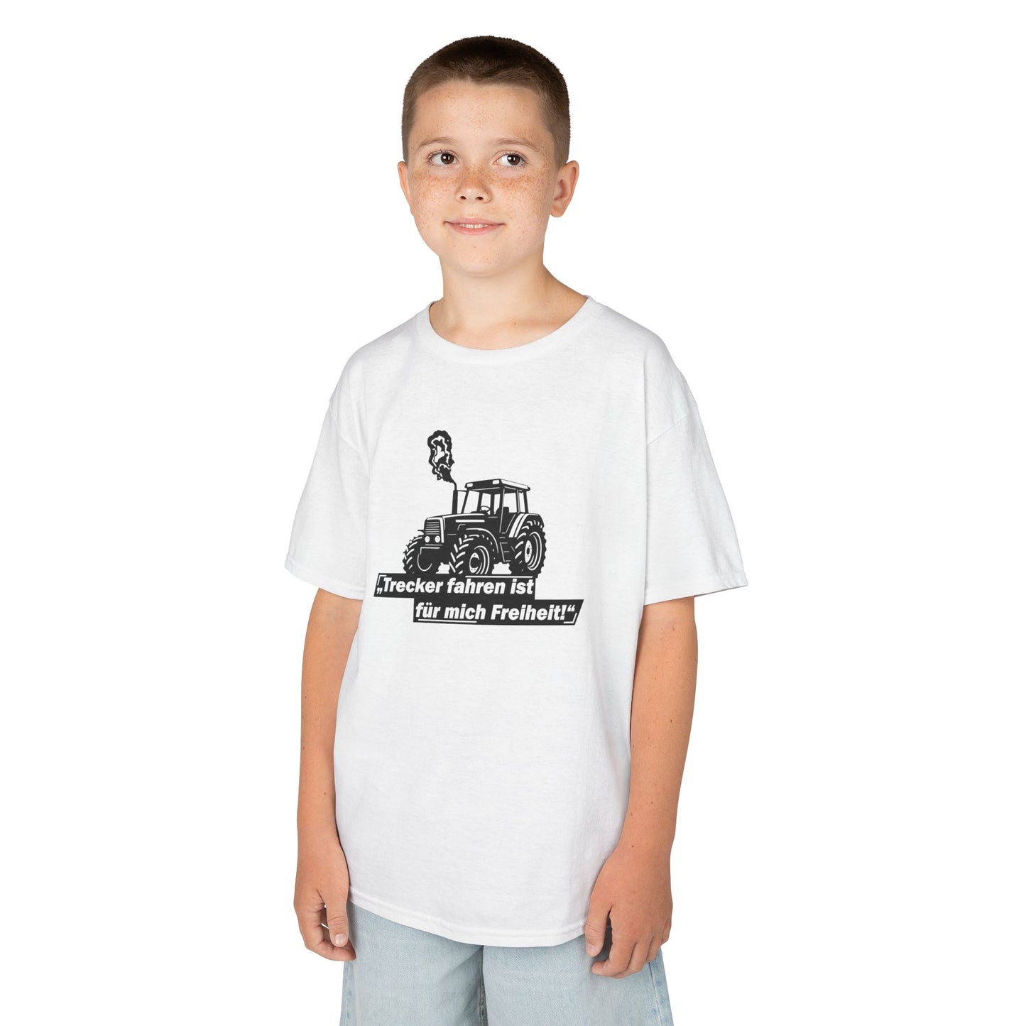 Kinder T-Shirt Trecker fahren ist für mich Freiheit