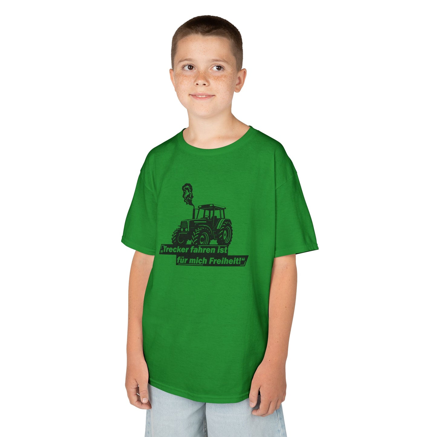 Kinder T-Shirt Trecker fahren ist für mich Freiheit
