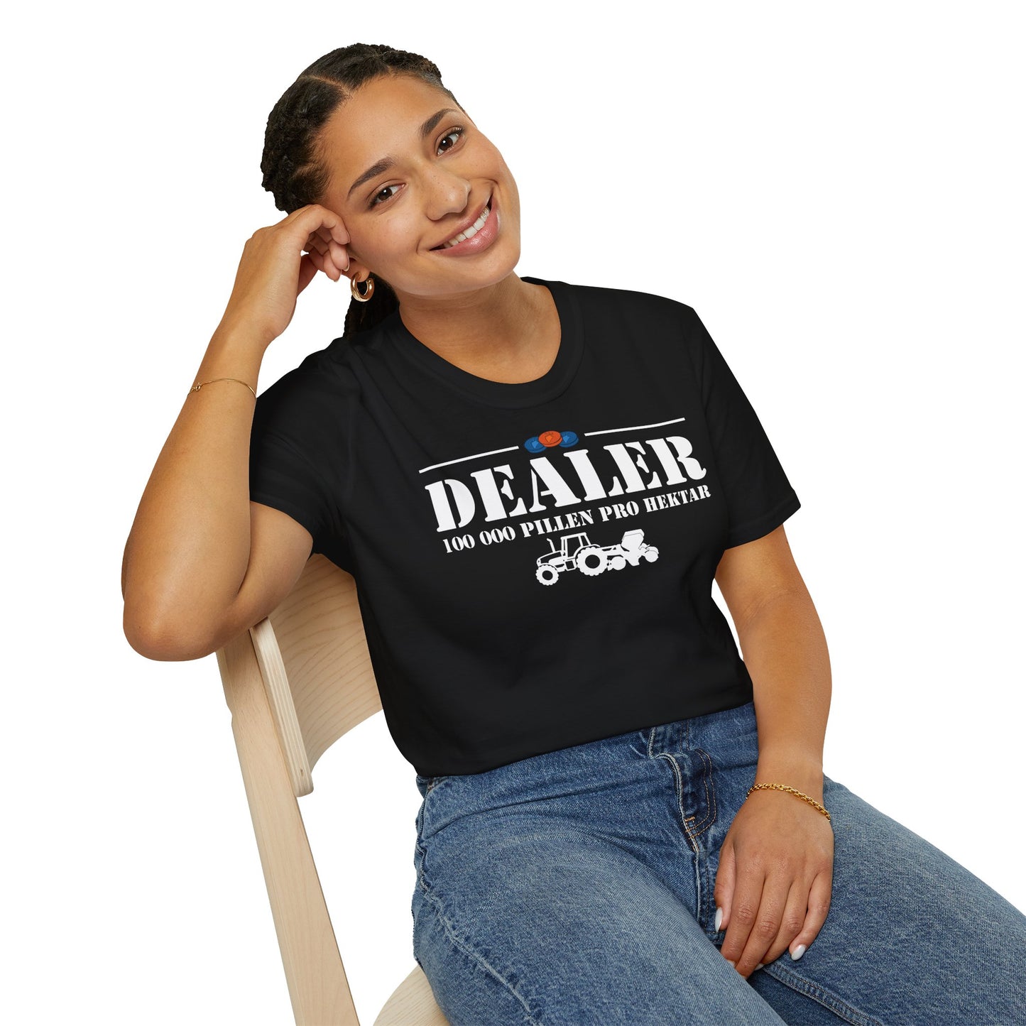 Dealer – 100.000 Pillen pro Hektar T-Shirt