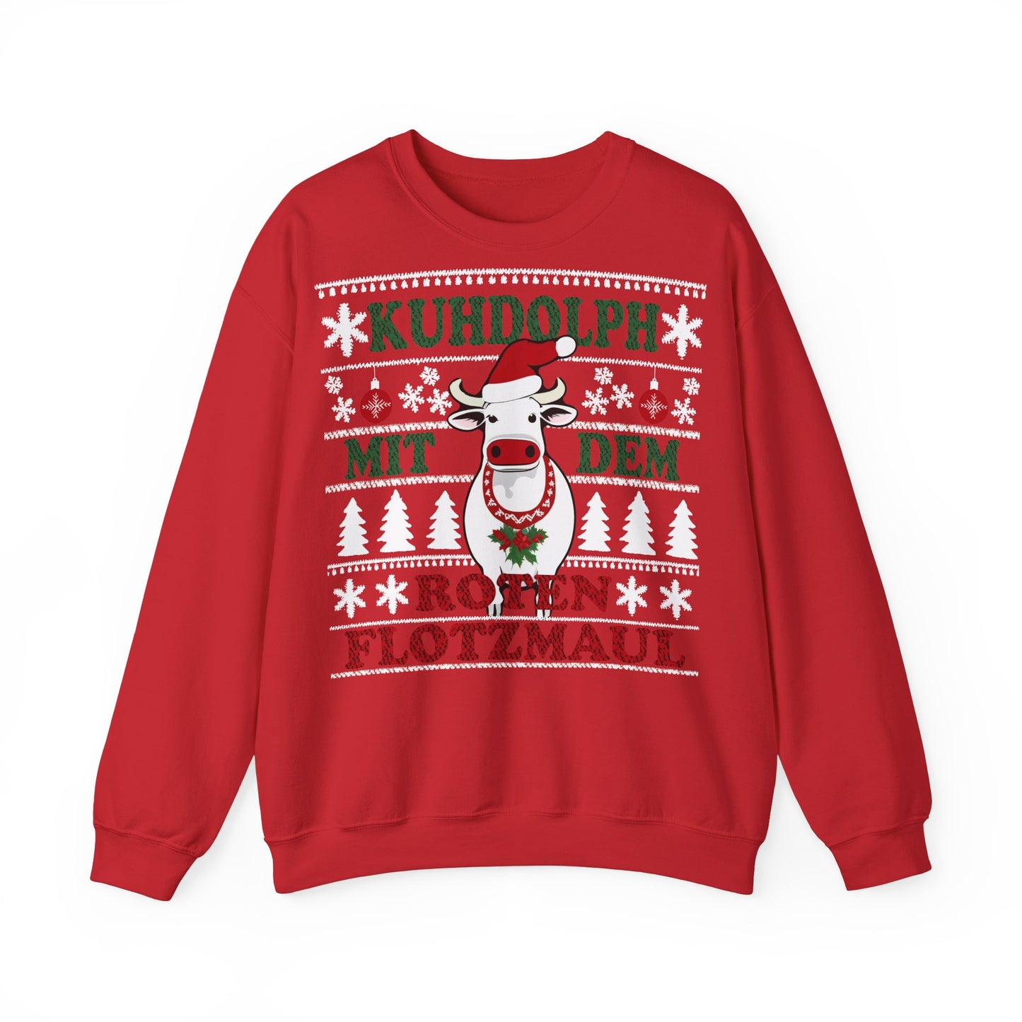 "Kuhdolph" Ugly Christmas Sweater