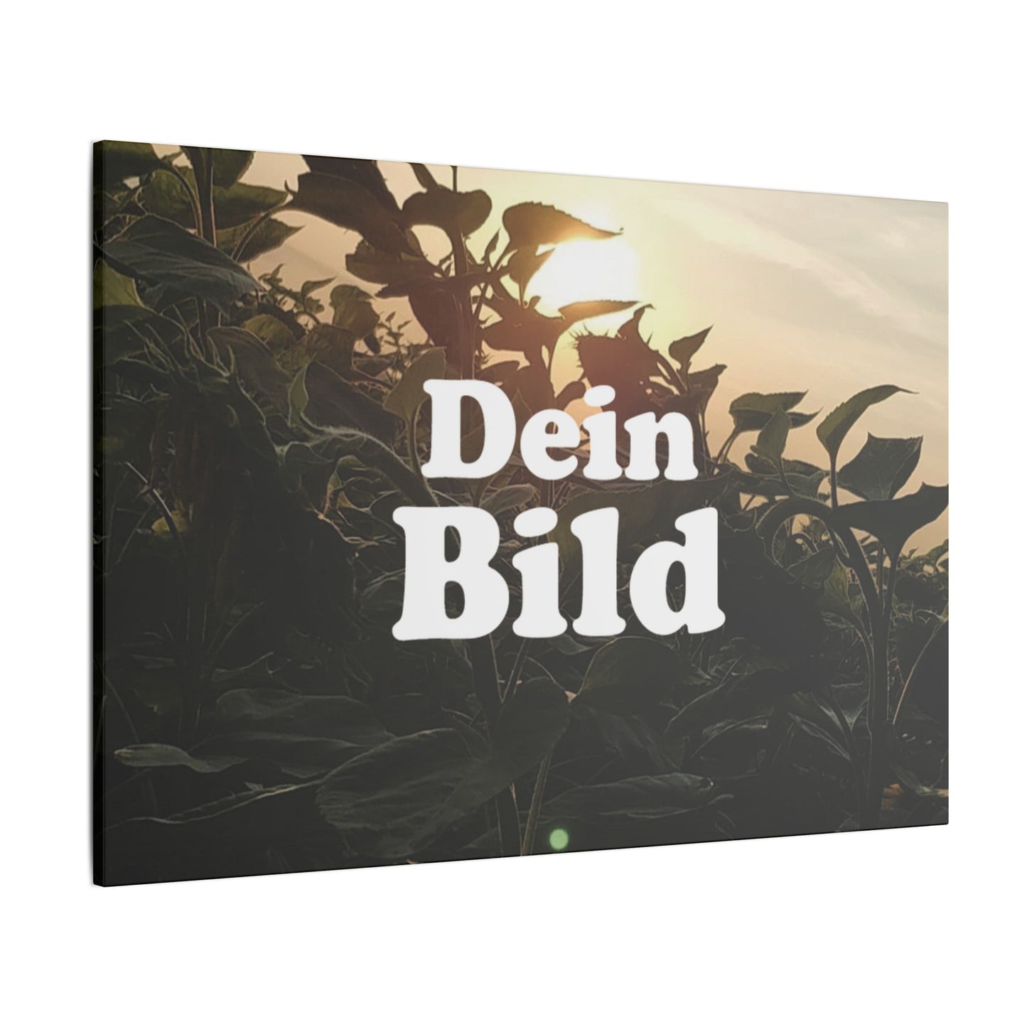 Leinwand mit eigenem Bild