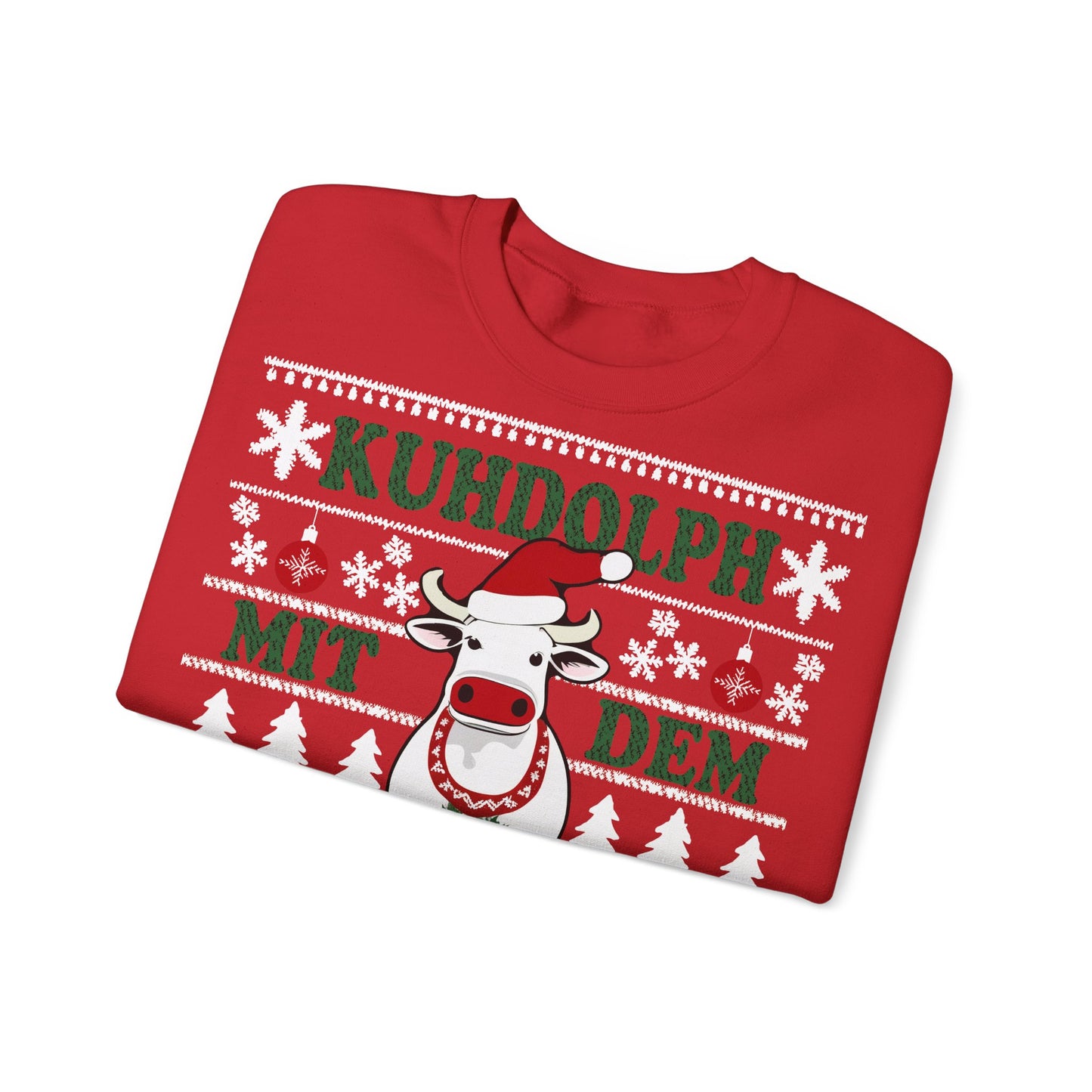 "Kuhdolph" Ugly Christmas Sweater