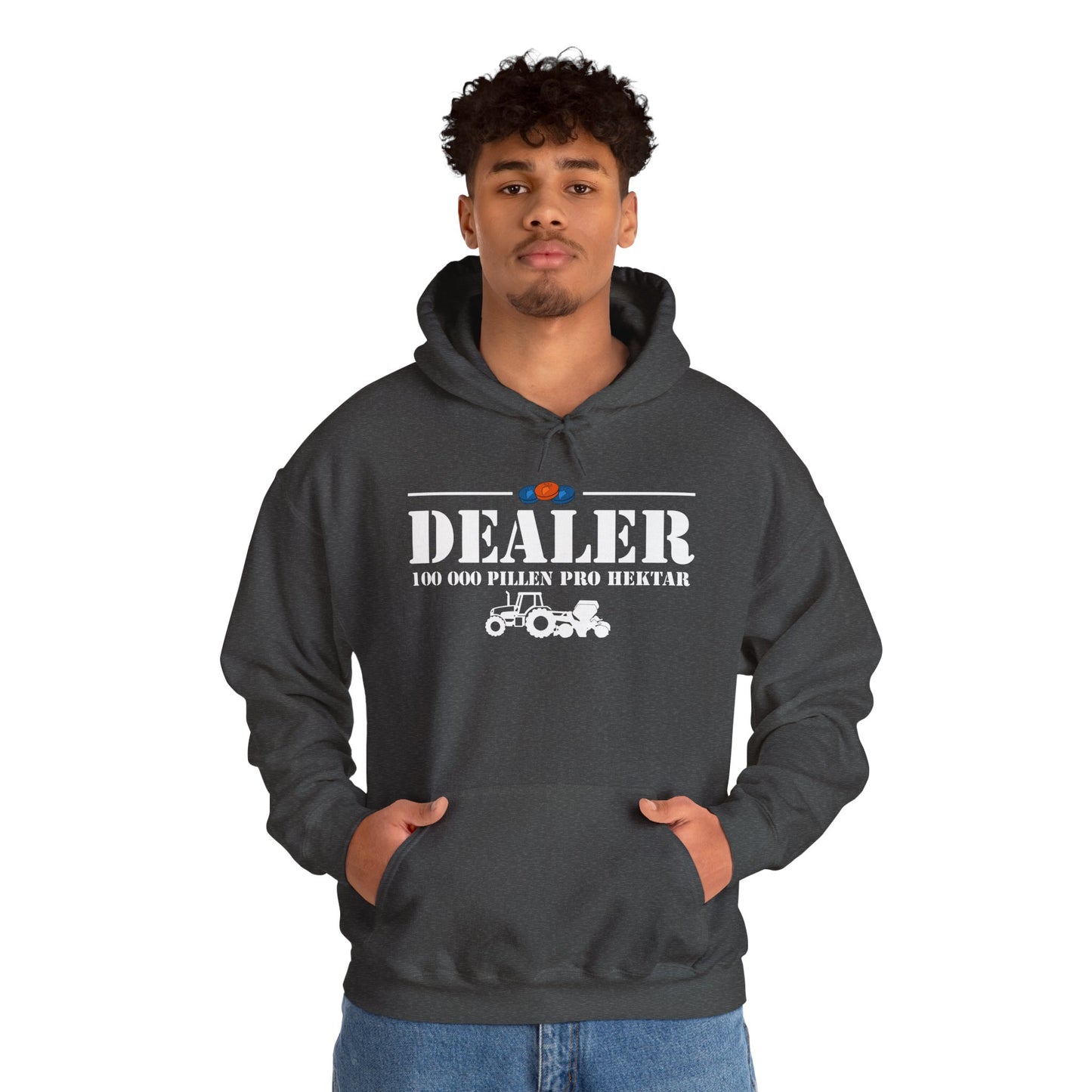Dealer – 100.000 Pillen pro Hektar Hoodie