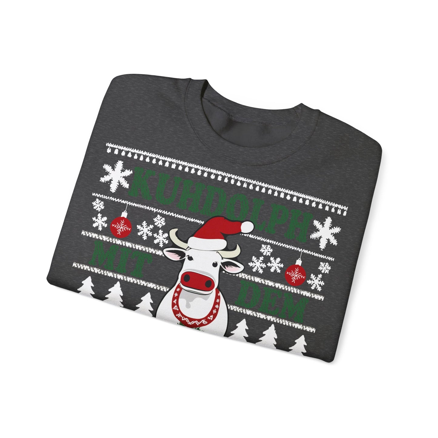 "Kuhdolph" Ugly Christmas Sweater