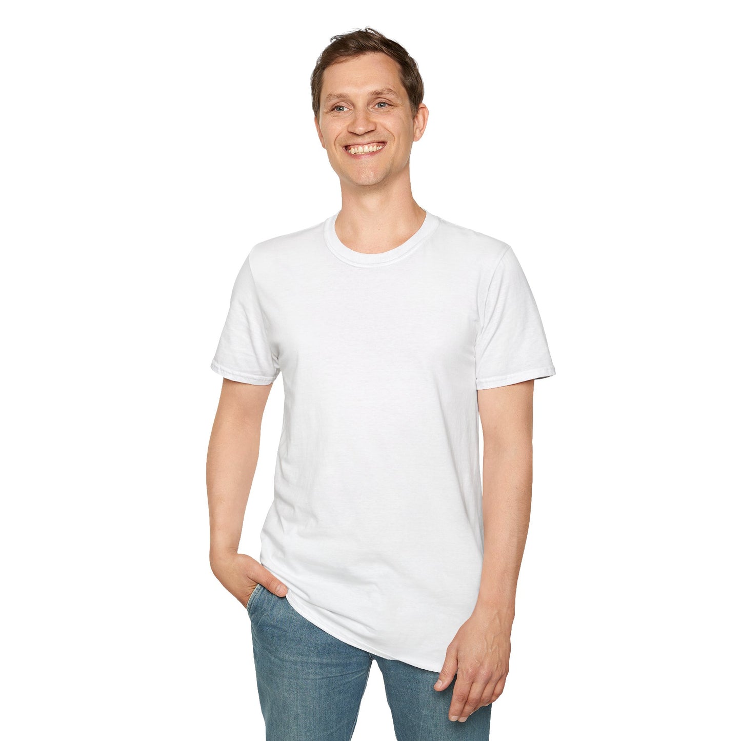 Warnung vor dem Hirsch - Backprint T-Shirt