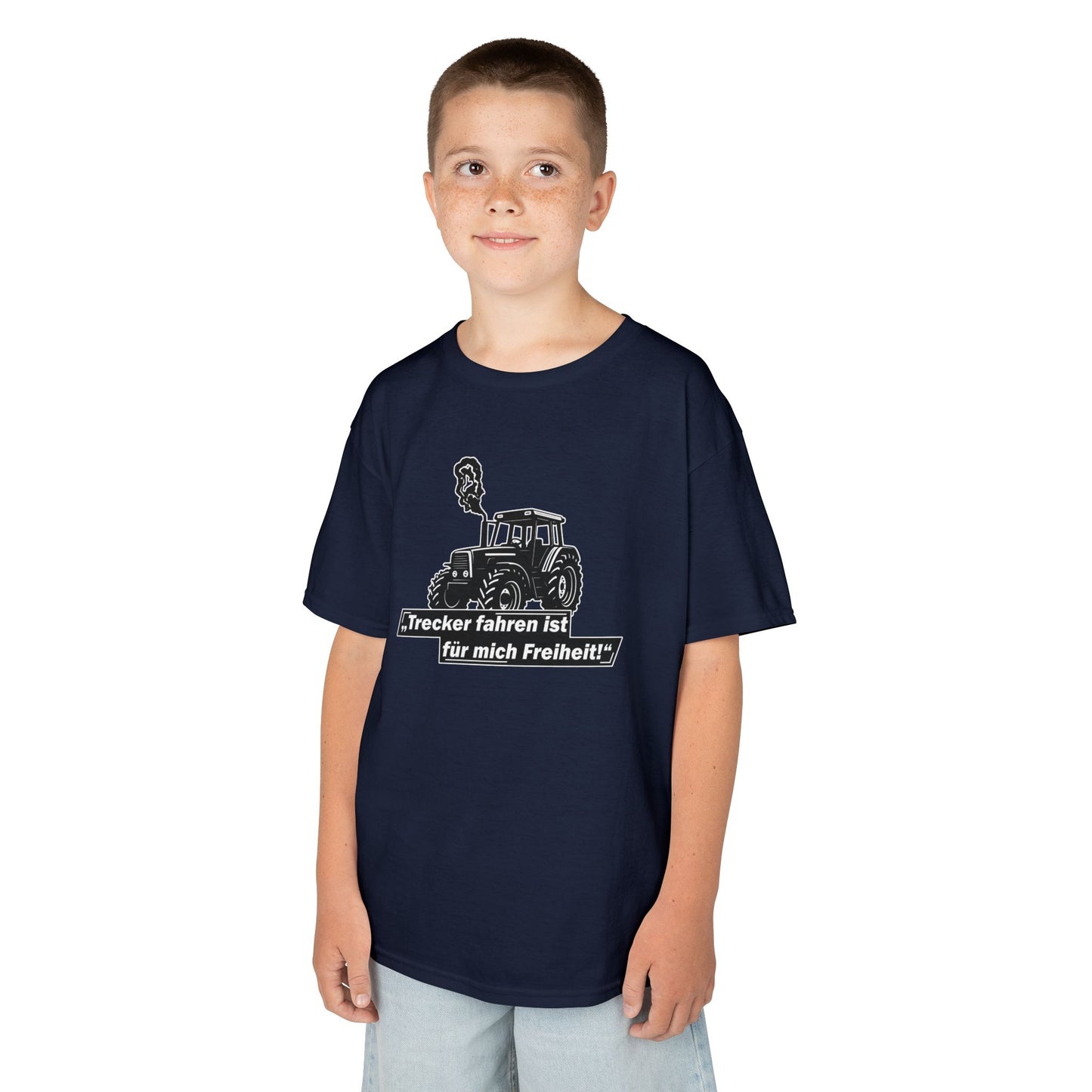 Kinder T-Shirt Trecker fahren ist für mich Freiheit