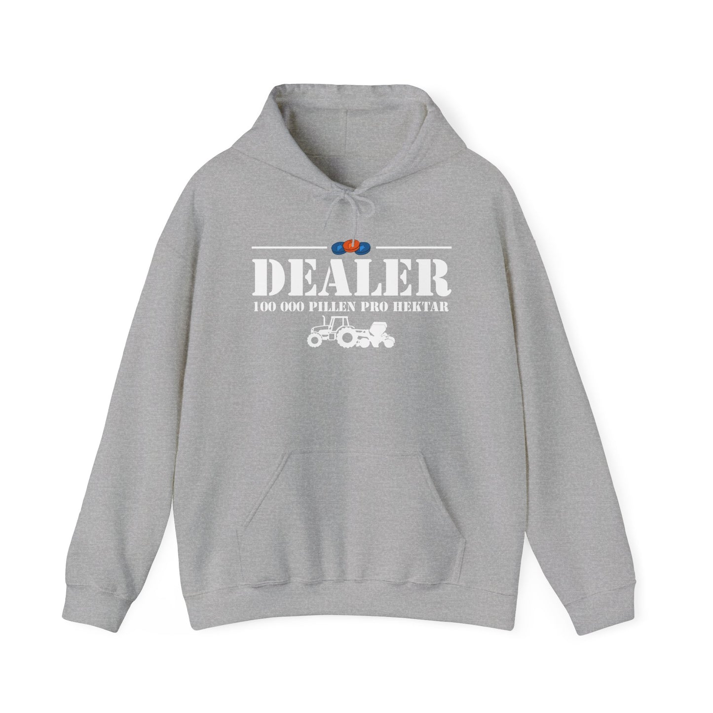 Dealer – 100.000 Pillen pro Hektar Hoodie