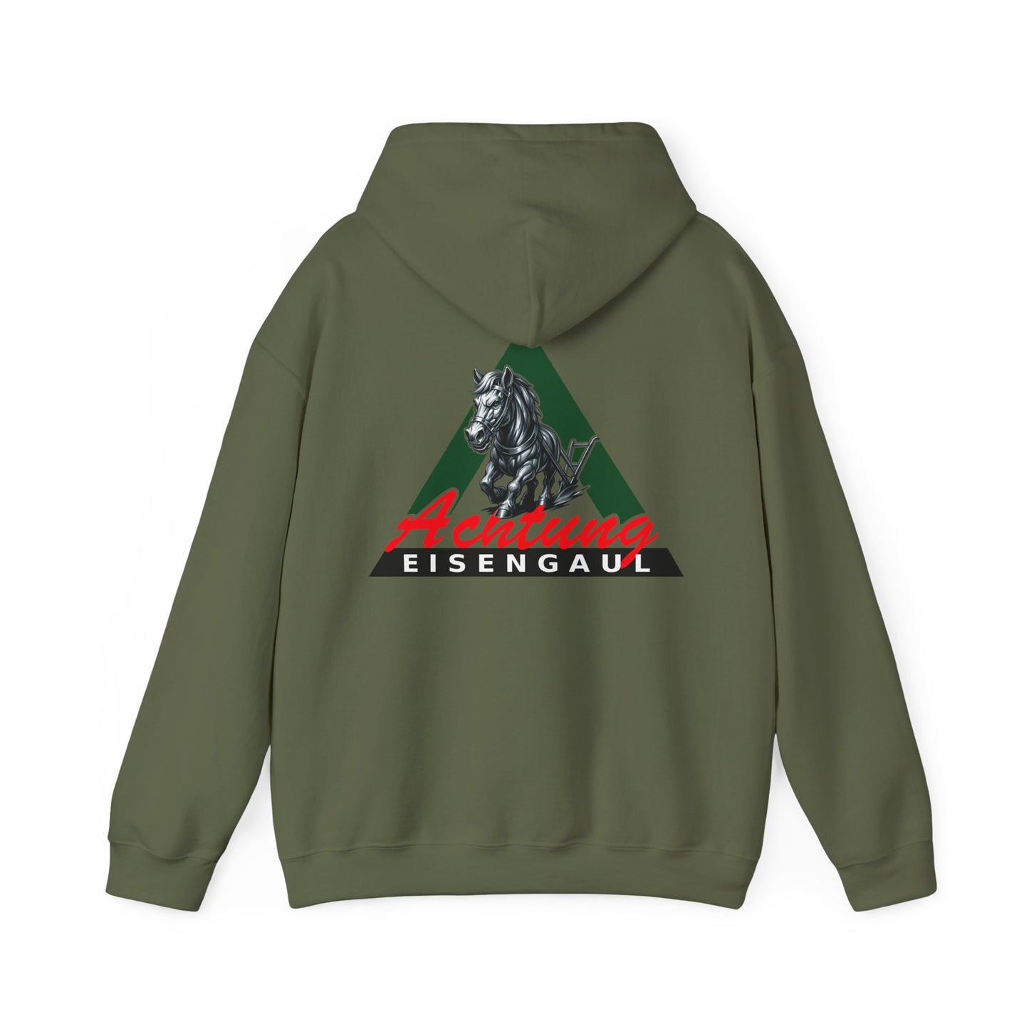 Achtung Eisengaul Hoodie Backprint