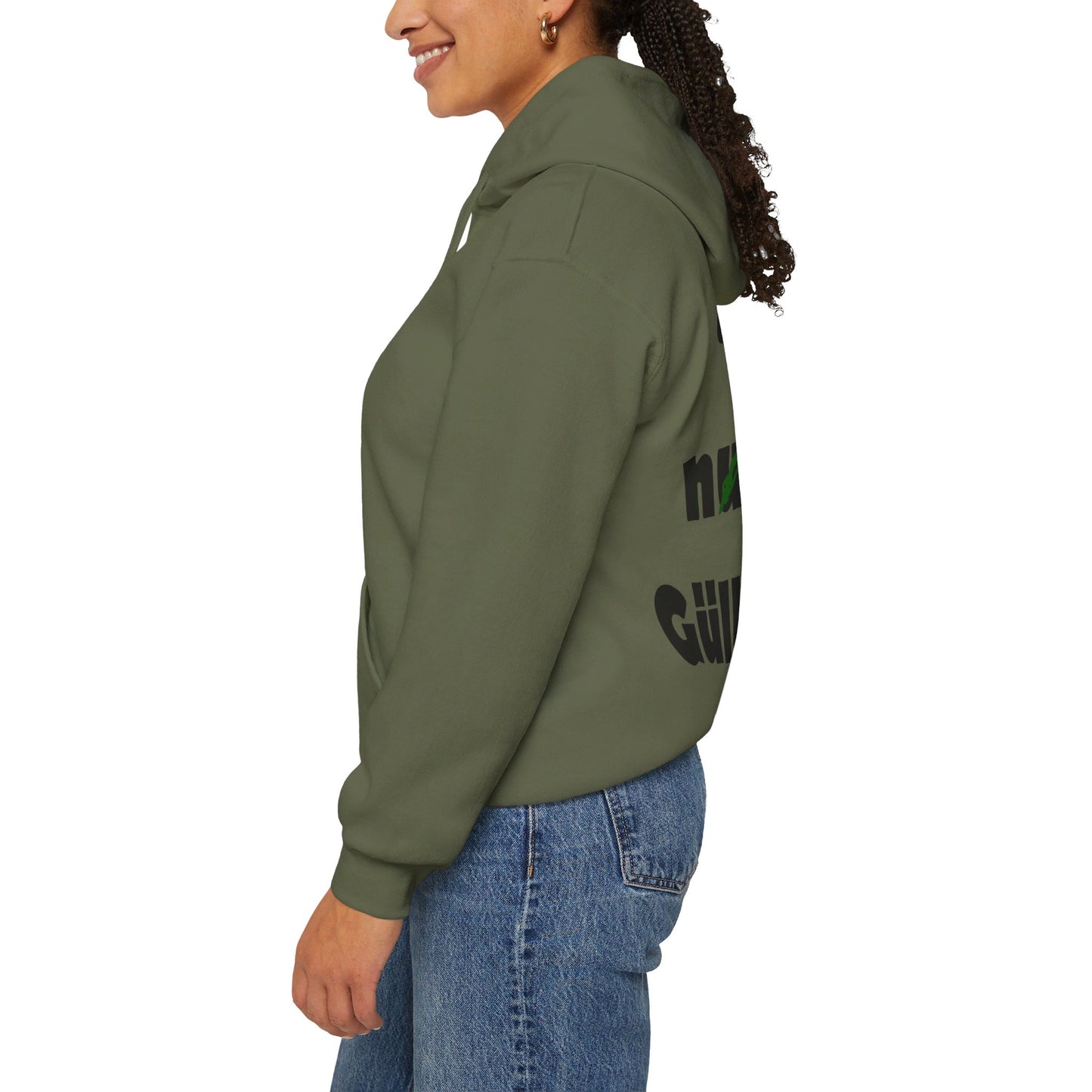 Urlaub nur unter Güllepalmen - Backprint Hoodie