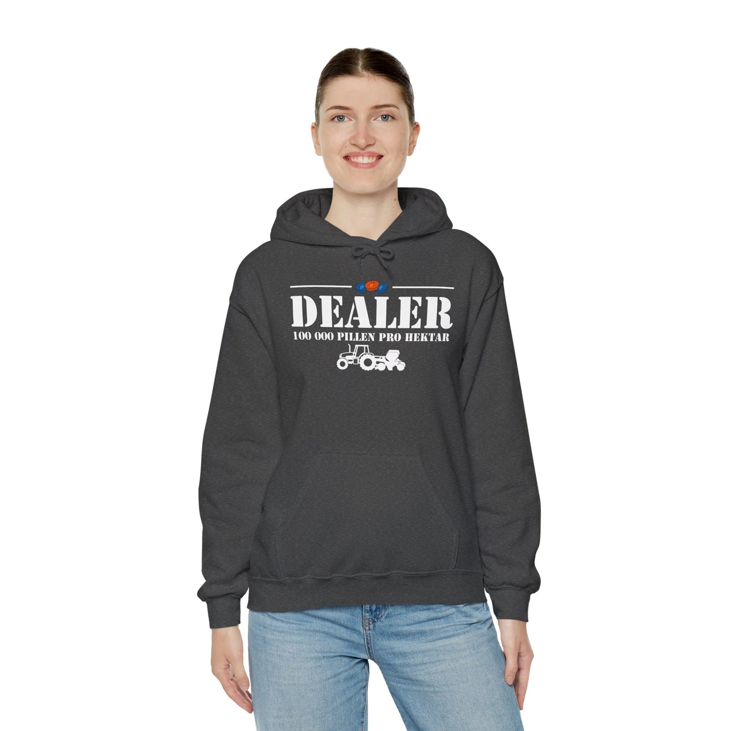 Dealer – 100.000 Pillen pro Hektar Hoodie