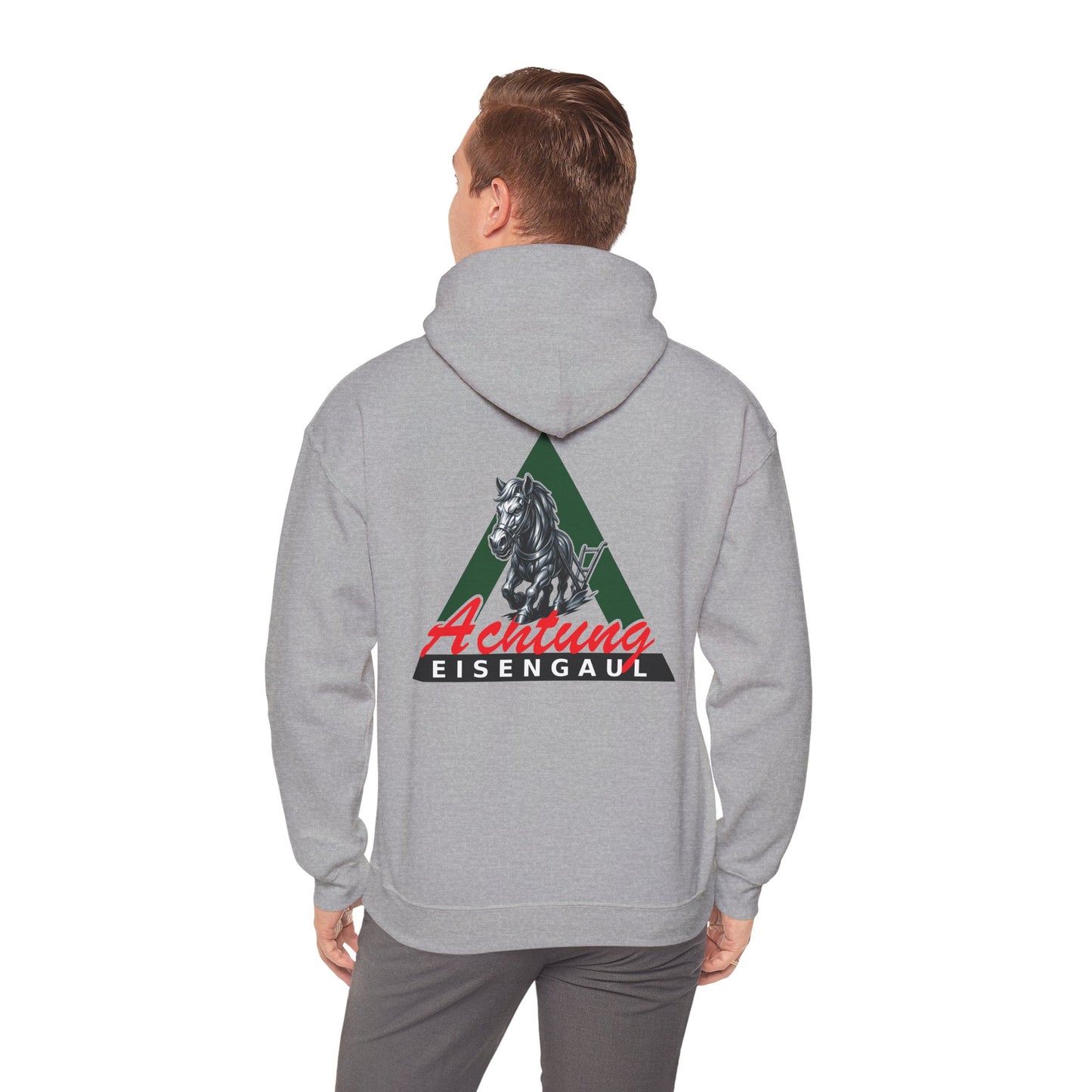Achtung Eisengaul Hoodie Backprint