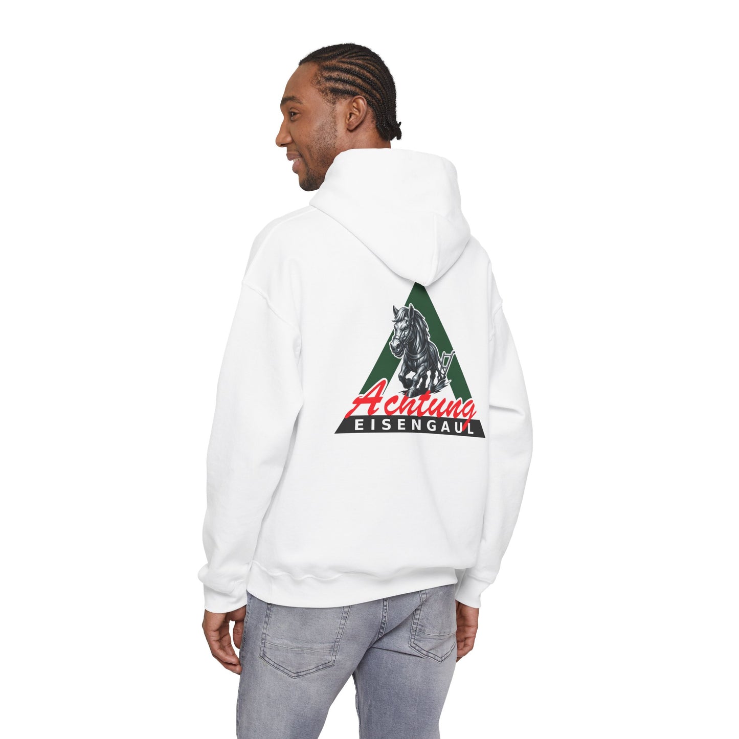 Achtung Eisengaul Hoodie Backprint