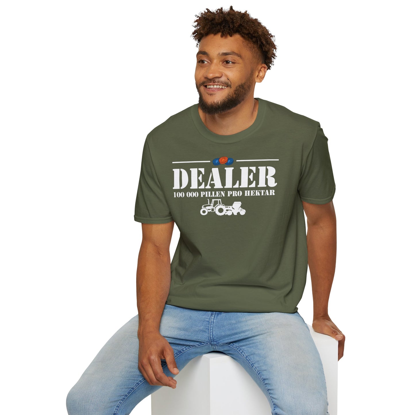 Dealer – 100.000 Pillen pro Hektar T-Shirt
