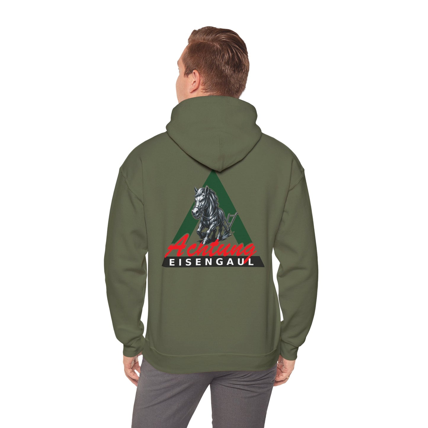 Achtung Eisengaul Hoodie Backprint
