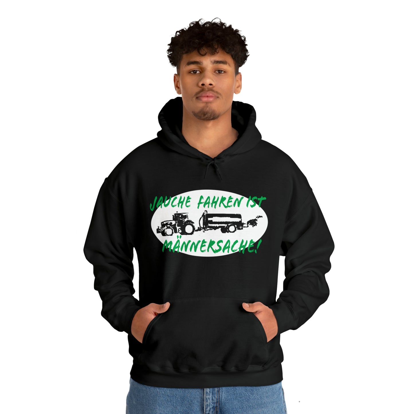 Jauche fahren ist Männersache Hoodie