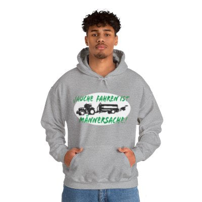 Jauche fahren ist Männersache Hoodie