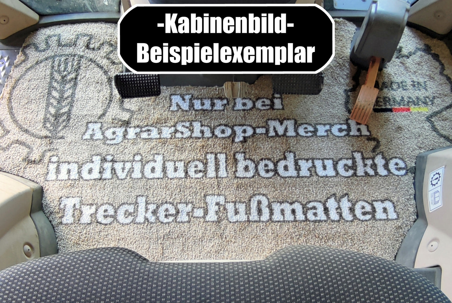 ABC-Fußmatte: Kompatibel mit John Deere Serie 6R, ab Bj. 16