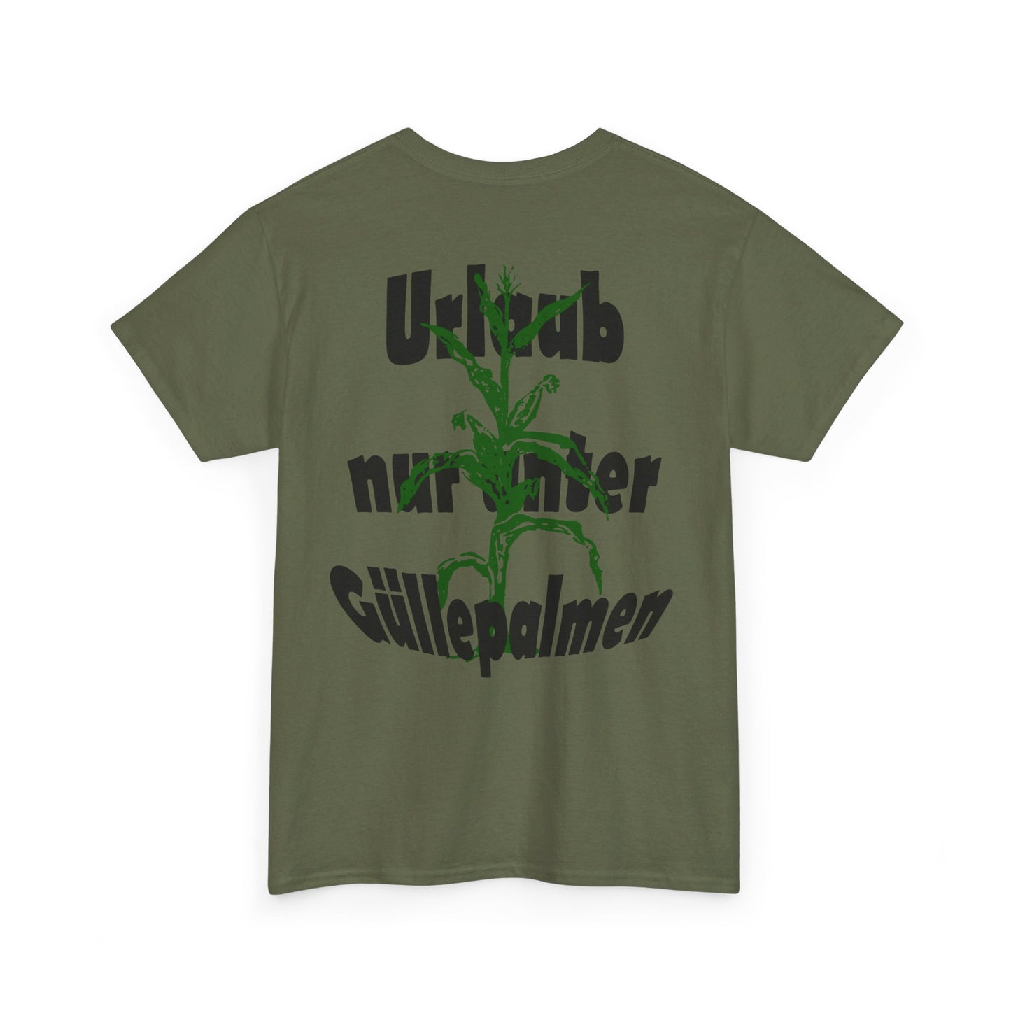 Hochwertiges Baumwoll T-Shirt AgrarShop-Merch Guellepalmen Motiv.