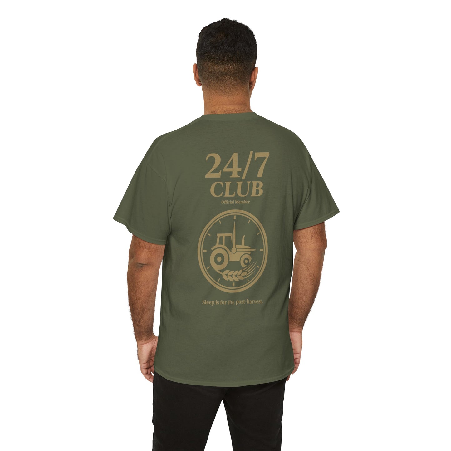 Geschenk Idee für Bauern und Landwirtinnen T-Shirt mit coolem Rückendruck.