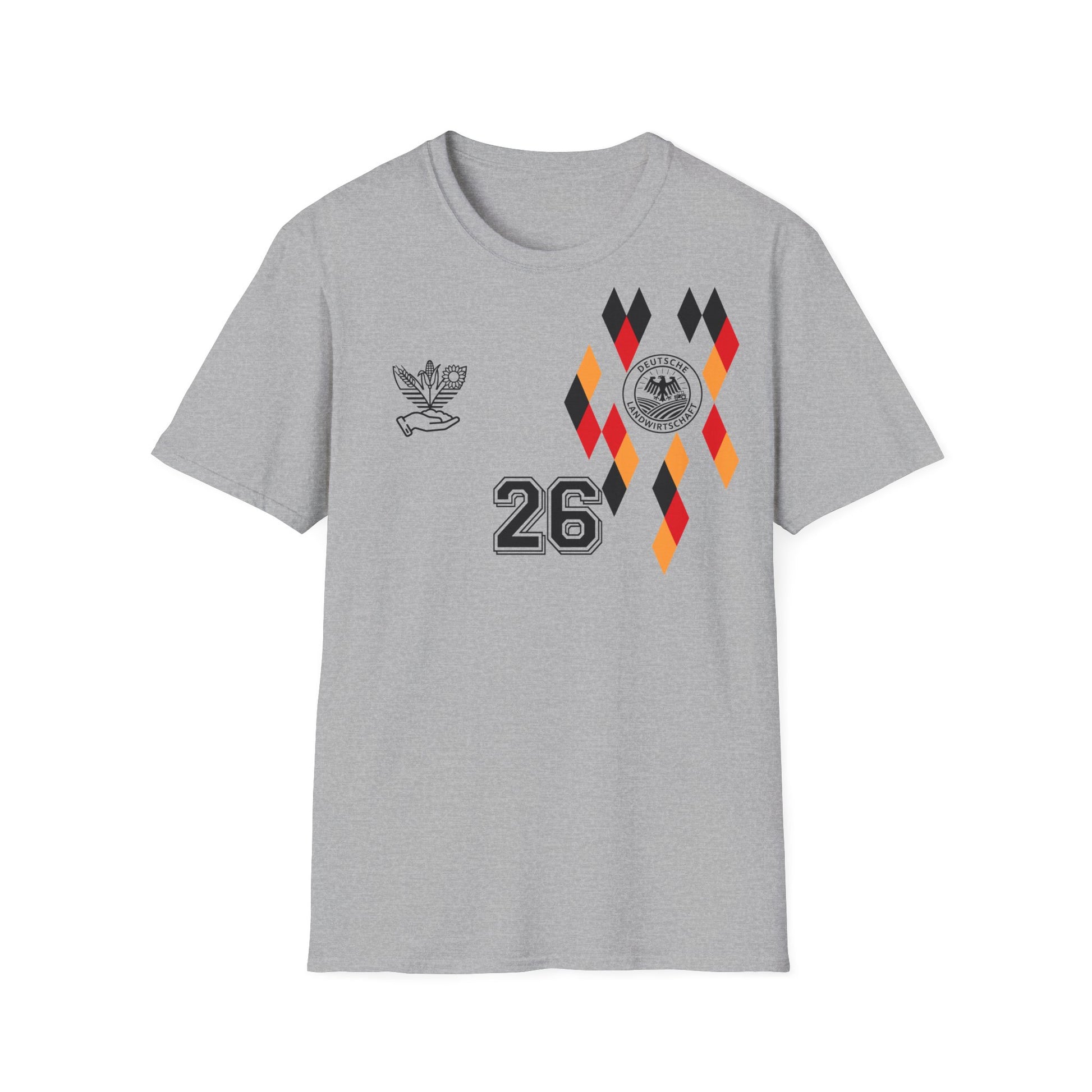 Deutschland Agrar-Trikot für die Erntemannschaft im modernen Nationalfarben-Design.