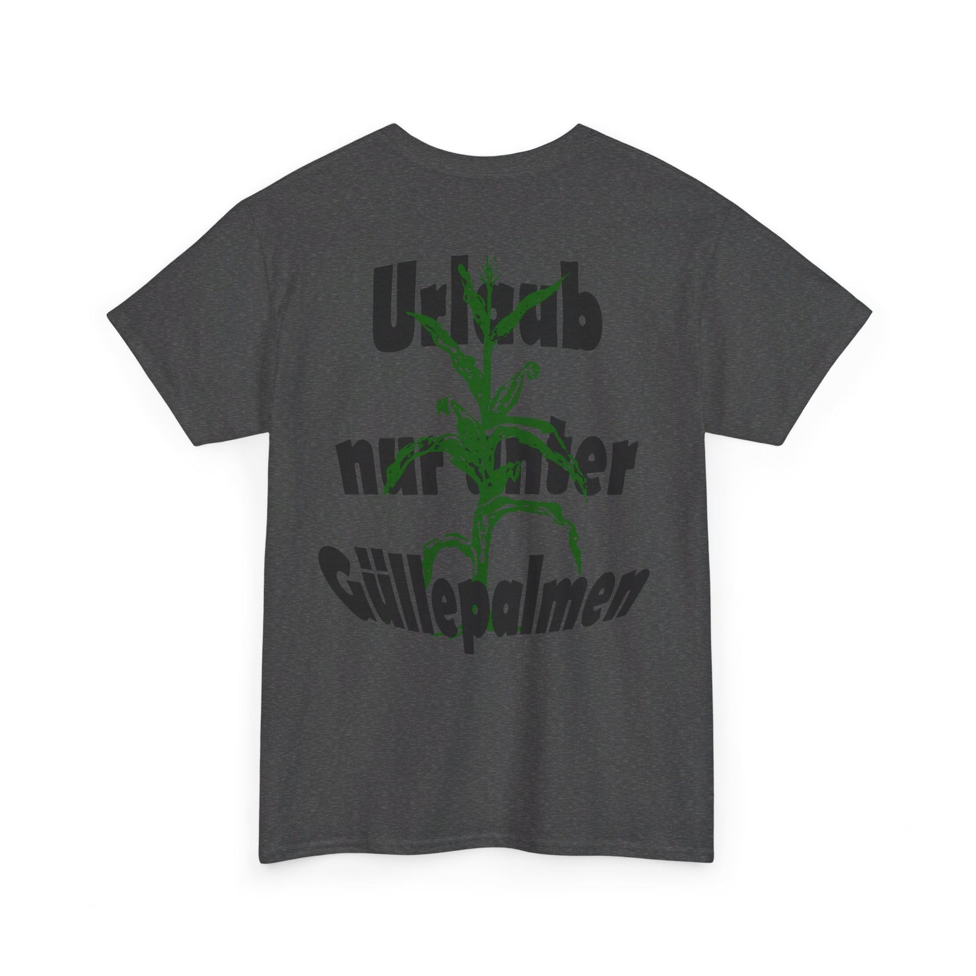 Erntehelfer Bekleidung fuer die Maisernte 2026 Backprint T-Shirt.