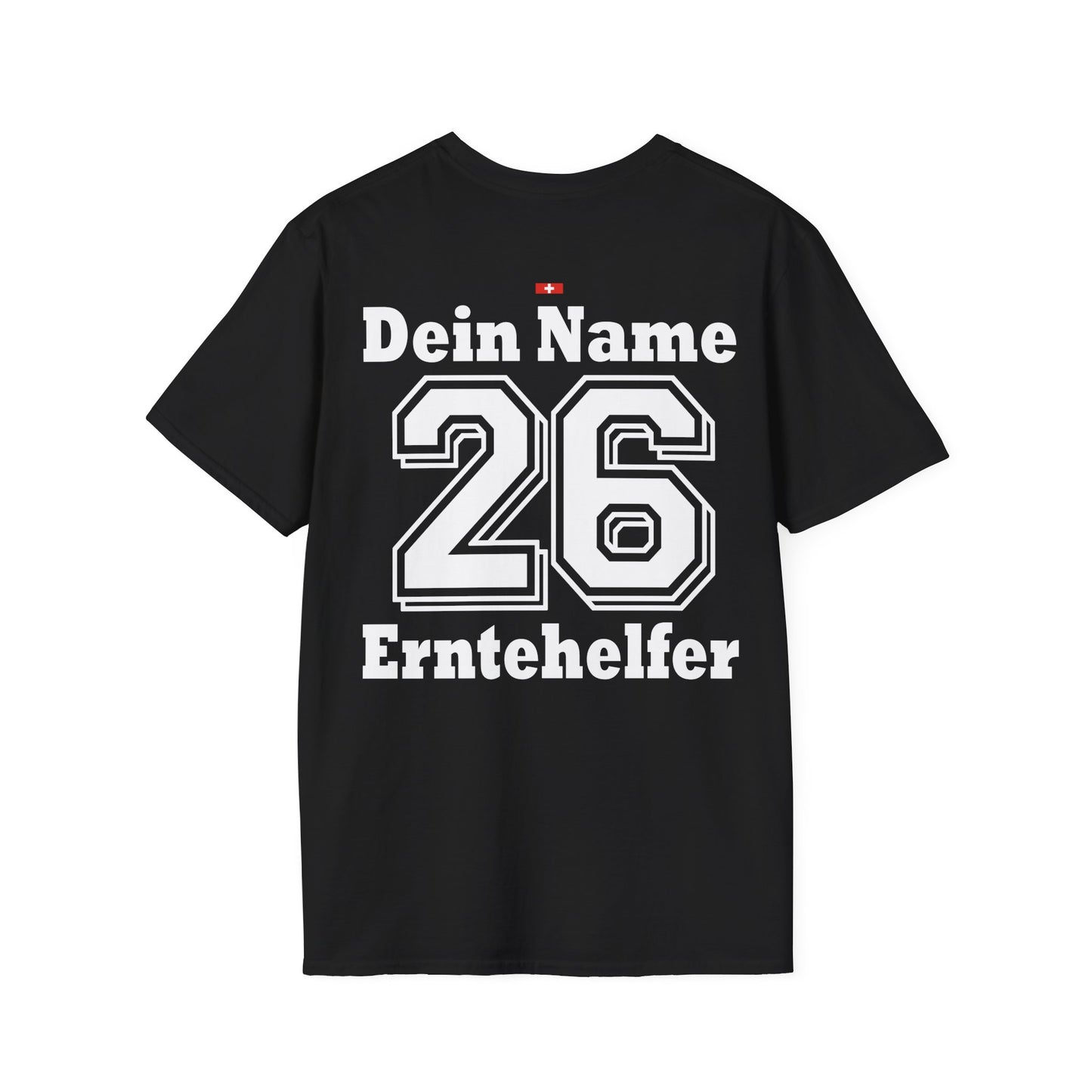 Unisex Erntehelfer Trikot Schweiz 2026 für Damen und Herren in der Landwirtschaft.