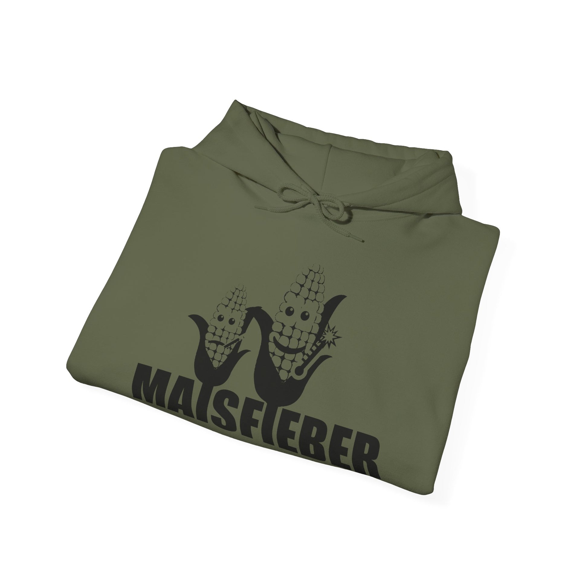 Personalisiertes Geschenk Idee fuer Landwirte Maisfieber Hoodie.