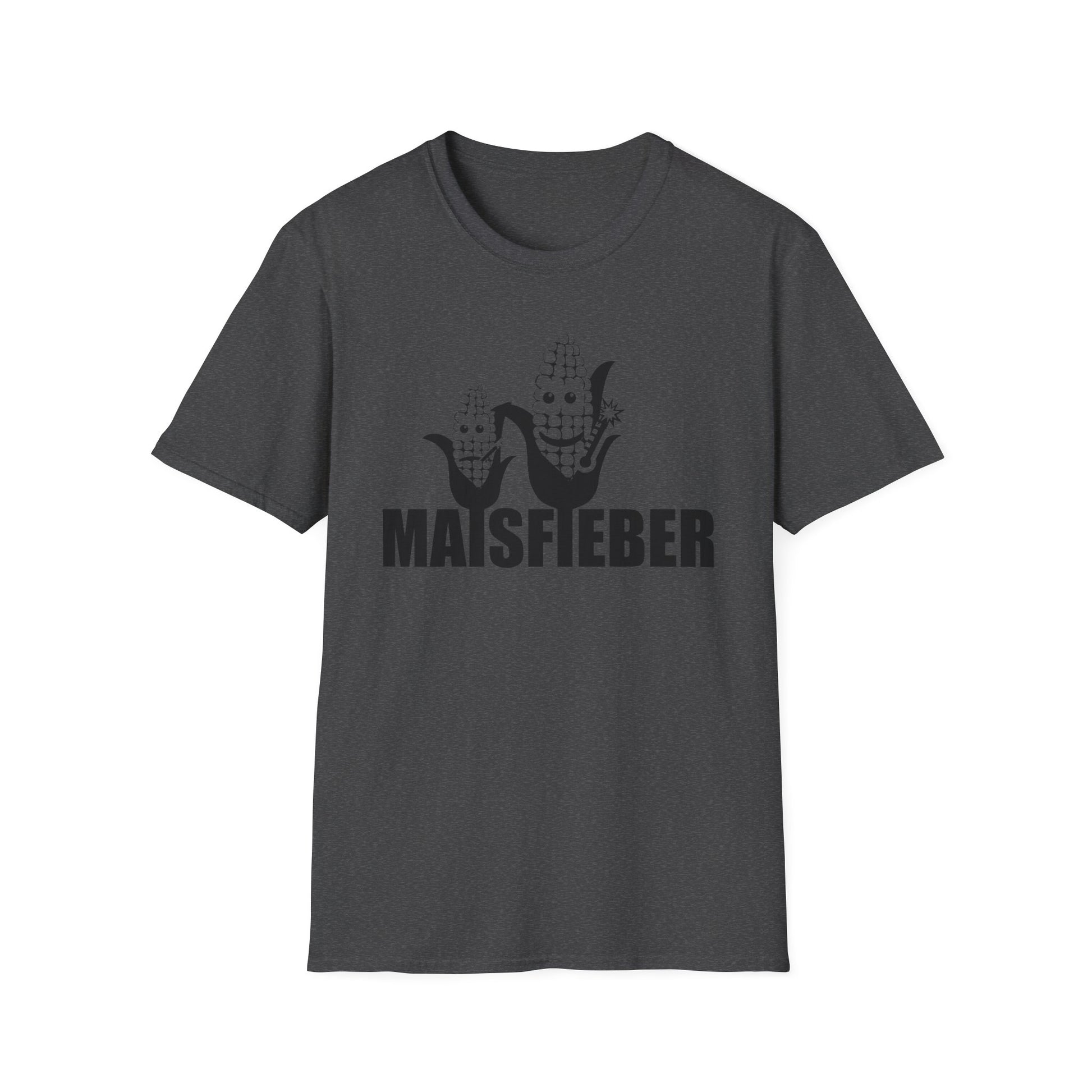 Geschenkidee fuer Landwirte zur Maisernte T-Shirt Maisfieber Design.