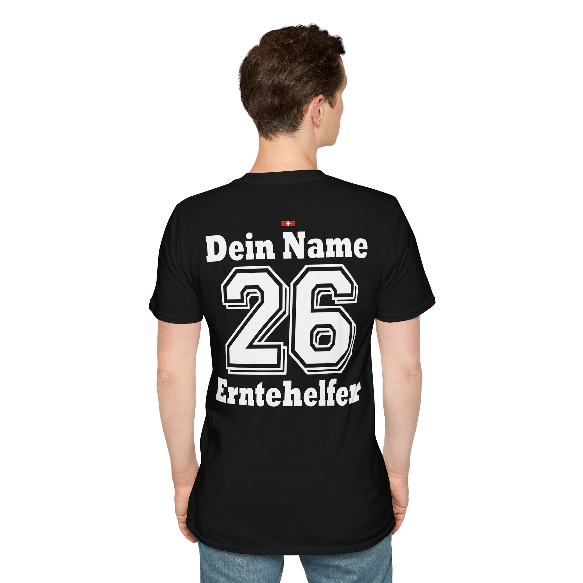 Lustige landwirtschaftliche Bekleidung Schweiz 2026 als Geschenk für Bauern.
