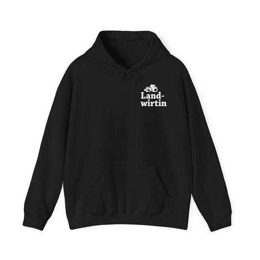 Schlichter Landwirtin Basic Hoodie für Damen mit dezentem Motiv