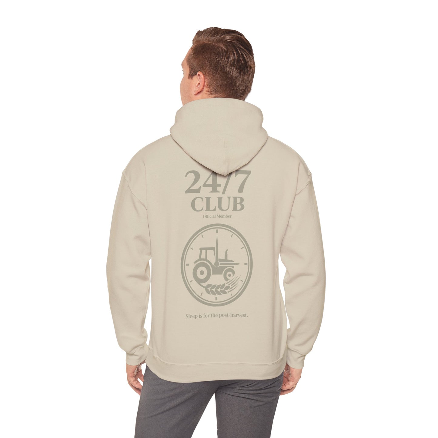 Modische Arbeitskleidung für die Erntezeit Kapuzenpullover 24 7 Club.