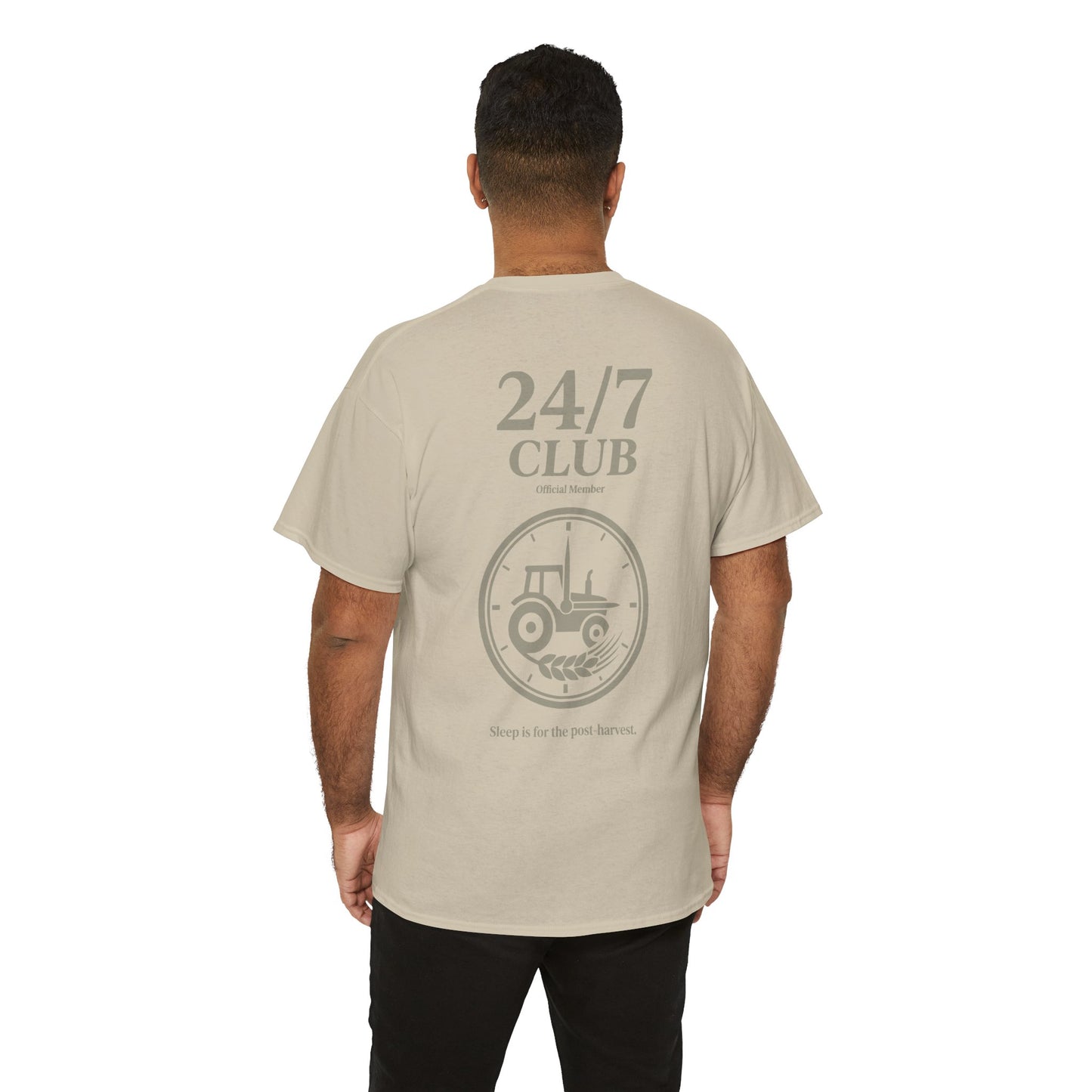 Modische Arbeitskleidung für die Erntezeit T-Shirt 24 7 Club.