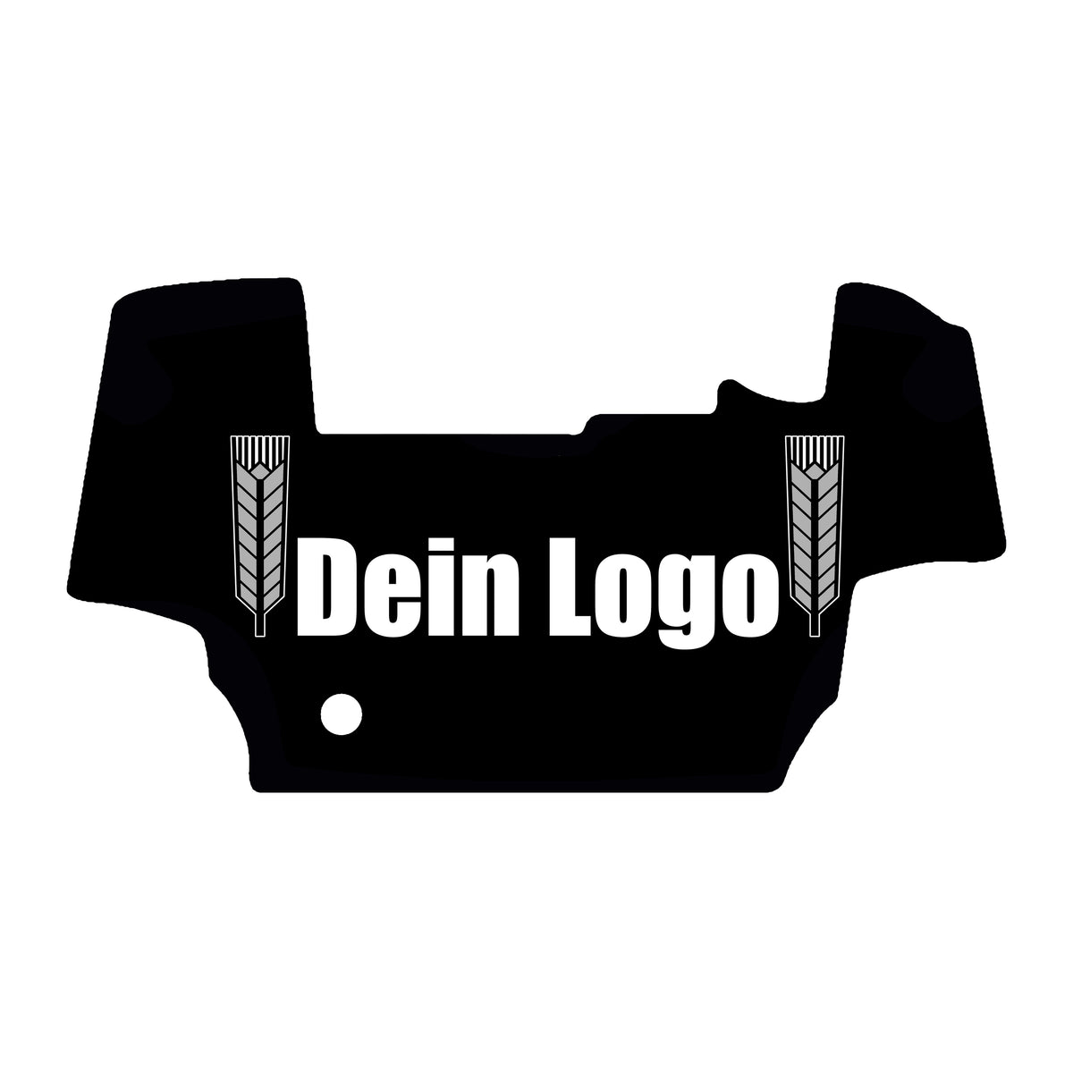 Individuelle Logo-Fußmatte passend für Fendt Vario ohne Kühlbox und mit Motorbremse