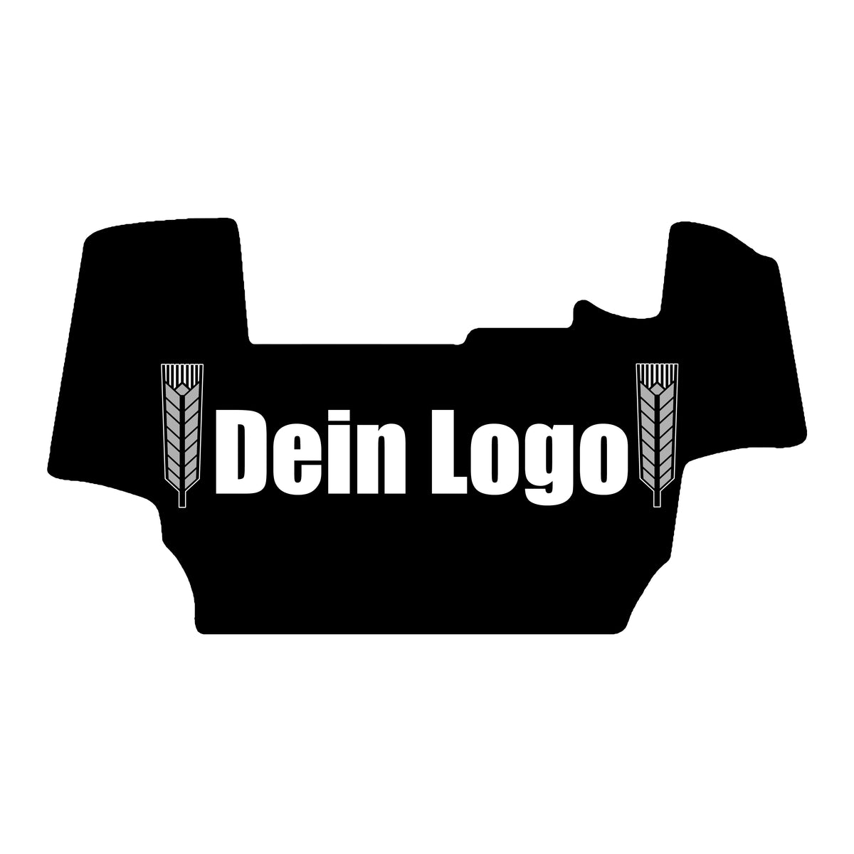 Individuelle Logo-Fußmatte passend für Fendt Vario ohne Kühlbox und ohne Motorbremse