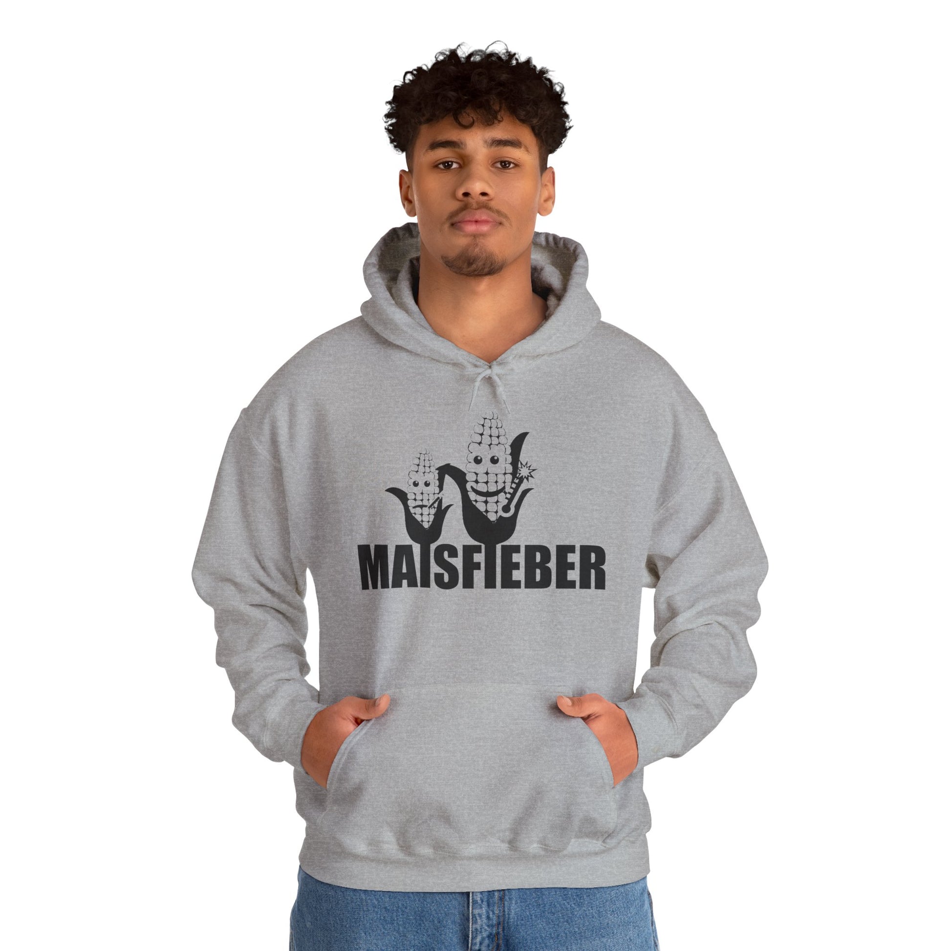 Professionelle Bekleidung fuer Lohnunternehmen Motiv Maisfieber Kapuzenpulli.