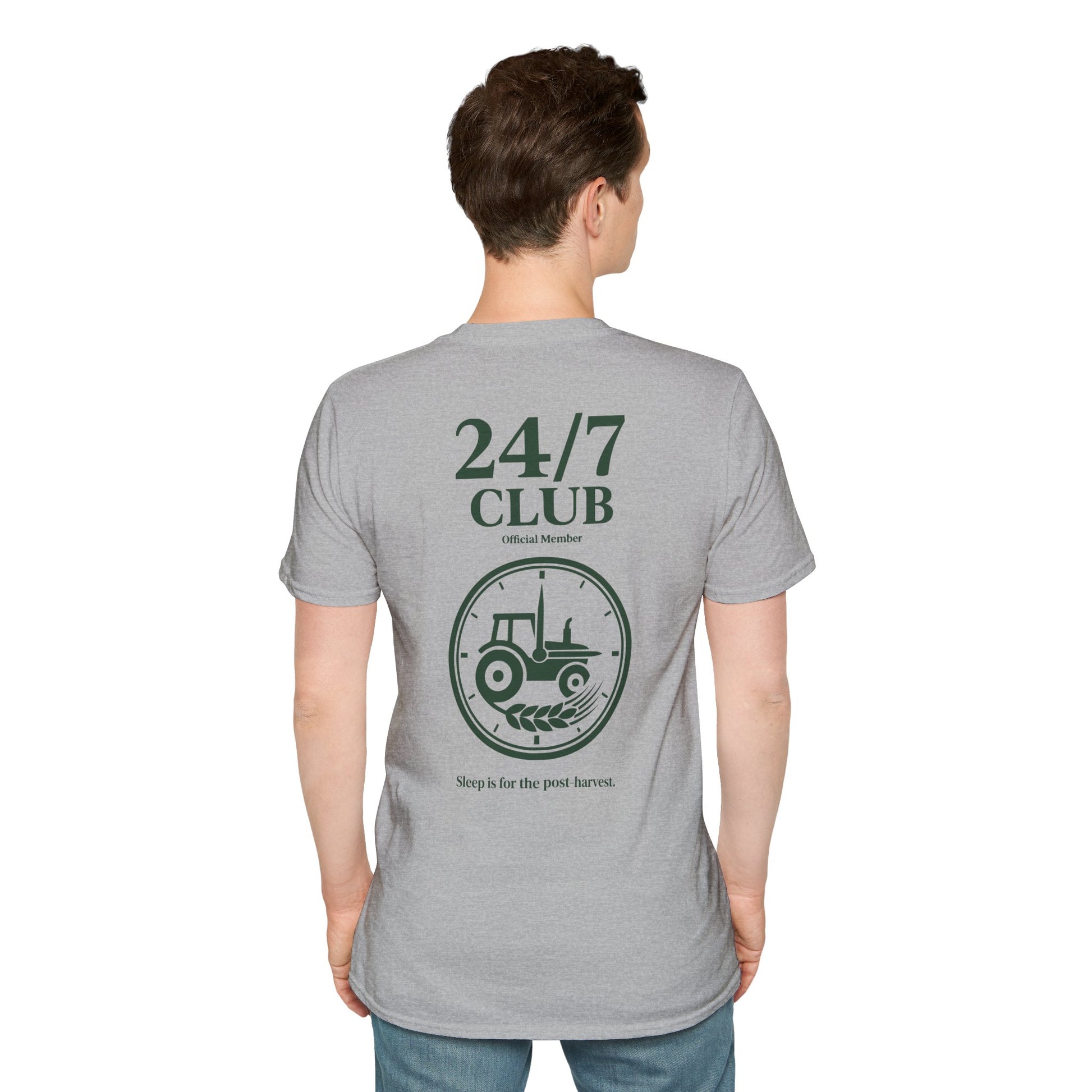 Team Outfit für Lohnunternehmen Motiv 24 7 Club Erntezeit.