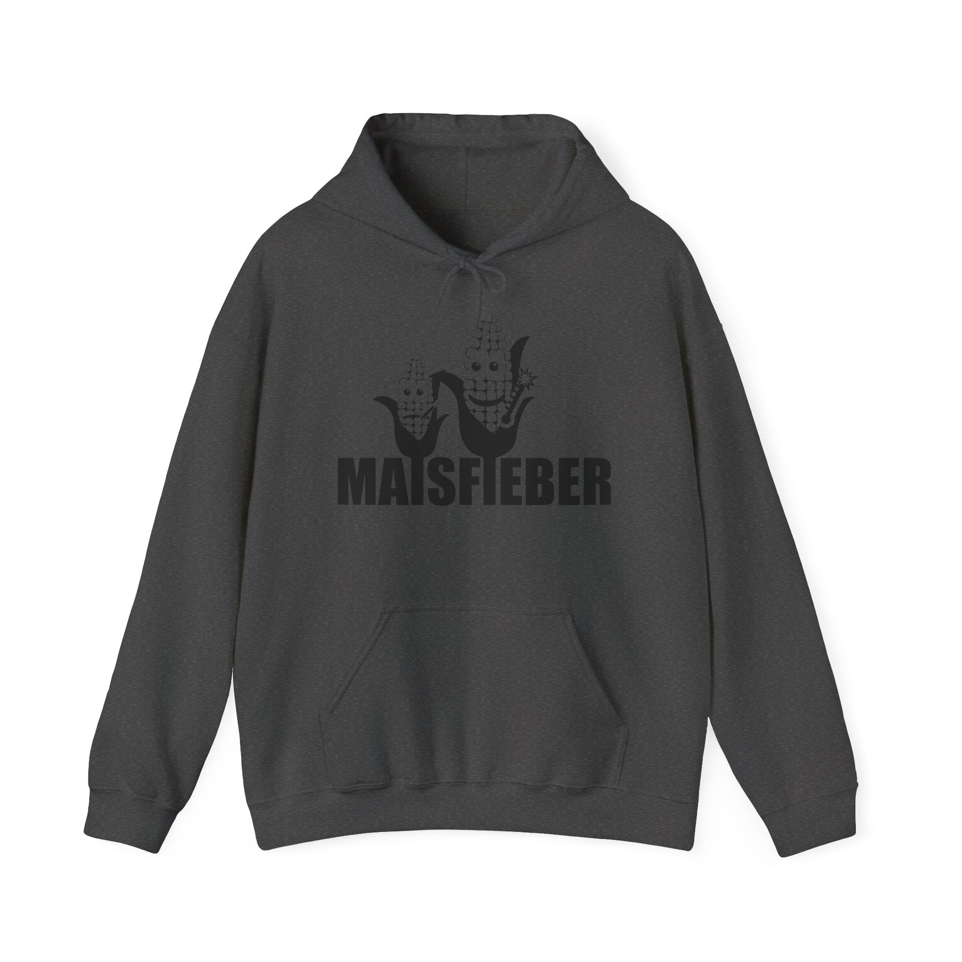 Warmer Hoodie zum Maishaeckseln fuer Landwirte und Erntehelfer.